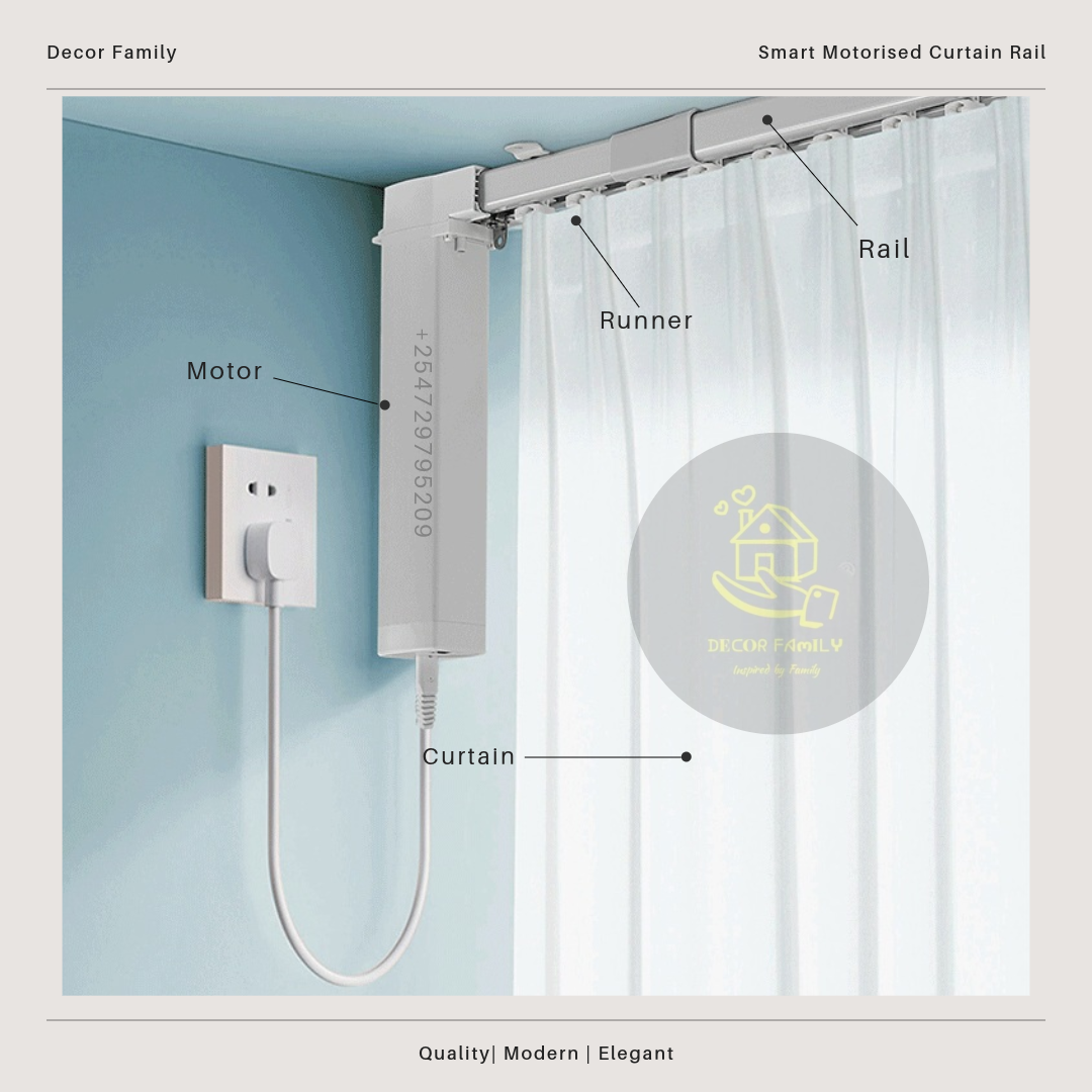 Automated Curtain Rails