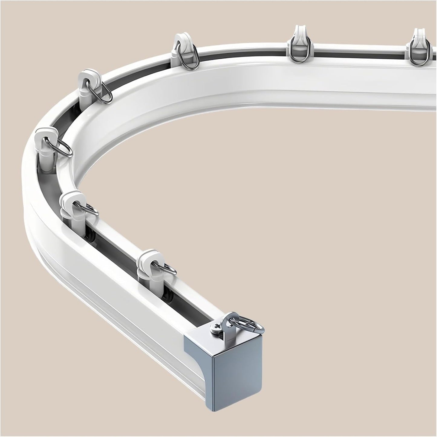Modern Bendable Curtain Track