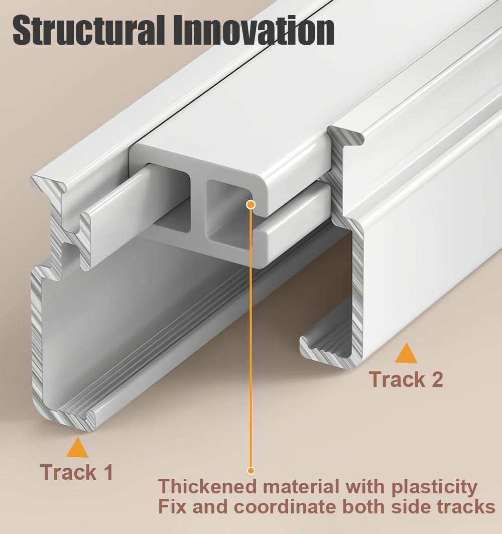 Modern Bendable Curtain Track