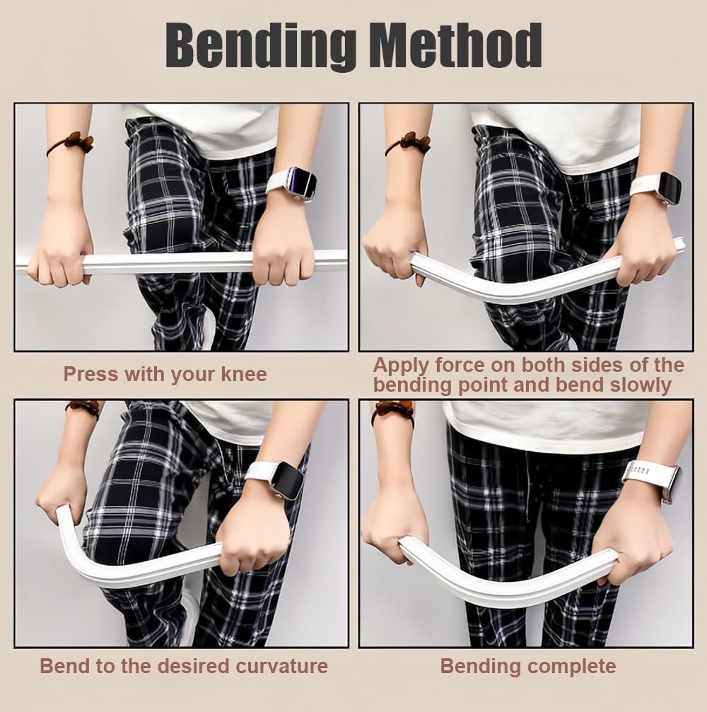 Modern Bendable Curtain Track