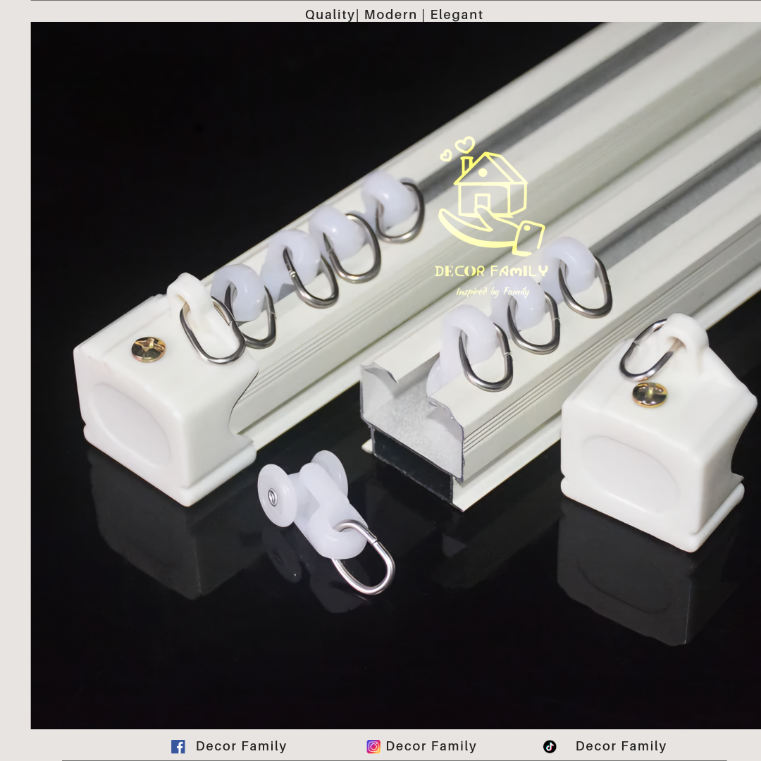 Modern Single Curtain Rail