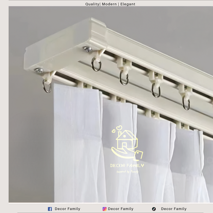 Double Curtain Rail( D1)