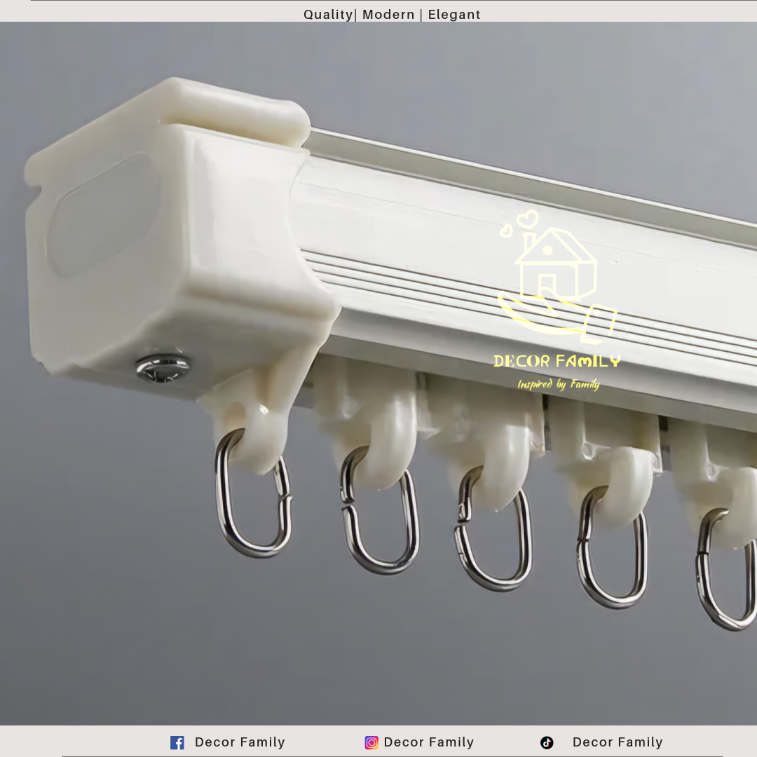 Modern Single Curtain Rail
