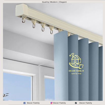 Modern Single Curtain Rail