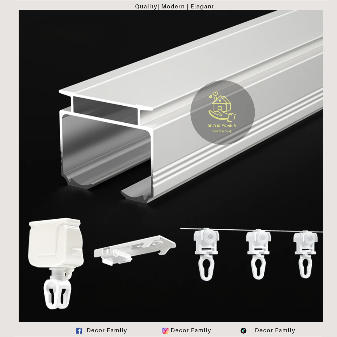 Ripple Fold Curtain Rail