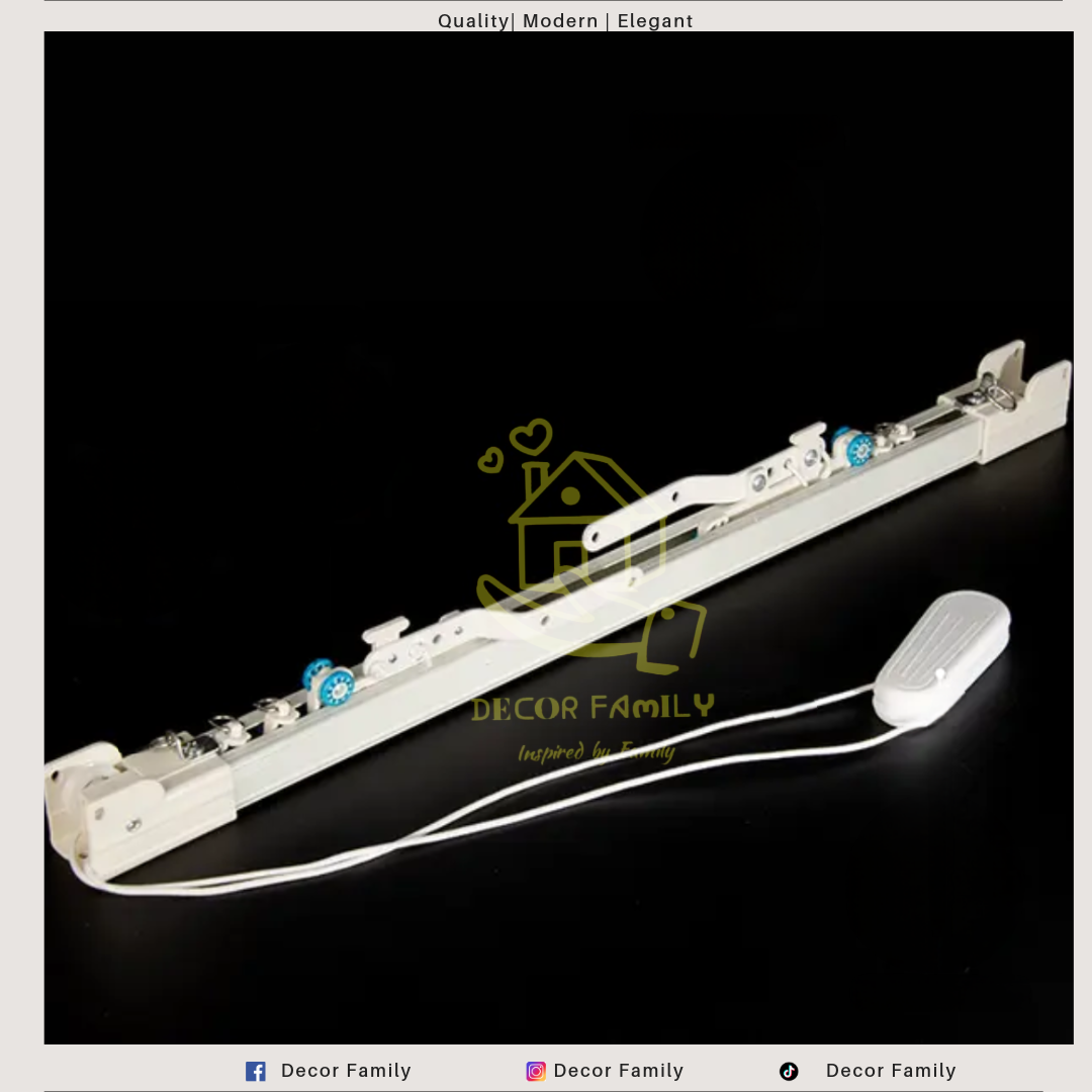 Corded Curtain Track Rail