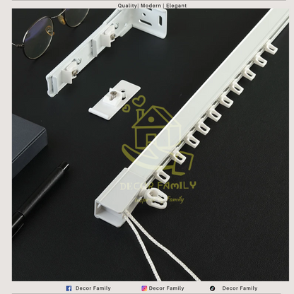 Wave Corded Curtain Rail