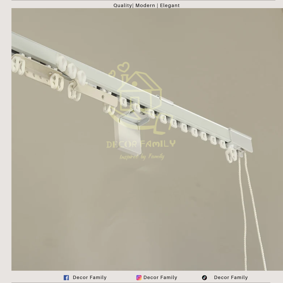 Wave Corded Curtain Rail