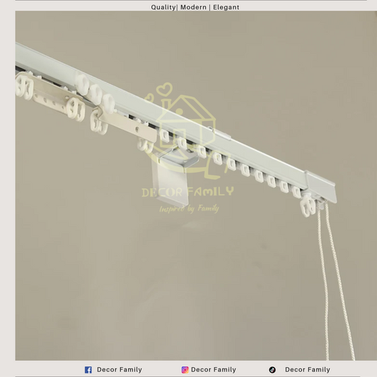Wave Corded Curtain Rail