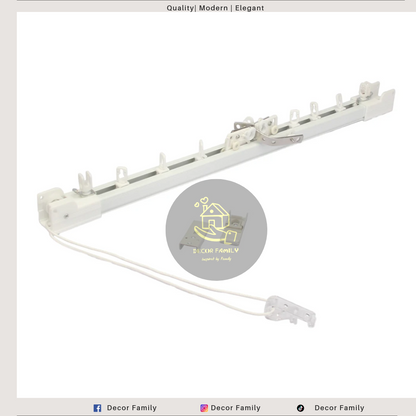 Wave Corded Curtain Rail