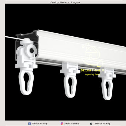 Ripple Fold Curtain Rail