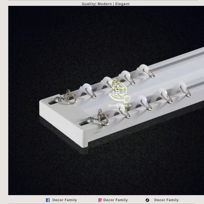 Double Curtain Rail( D2)