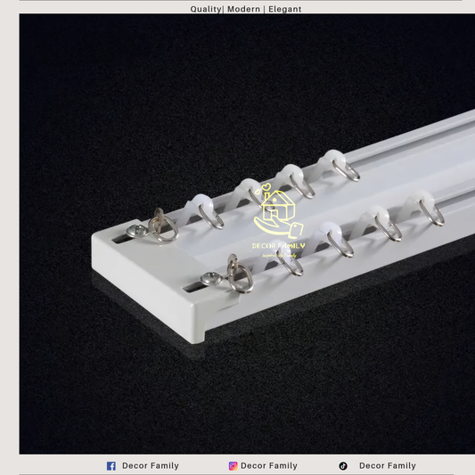 Double Curtain Rail( D2)