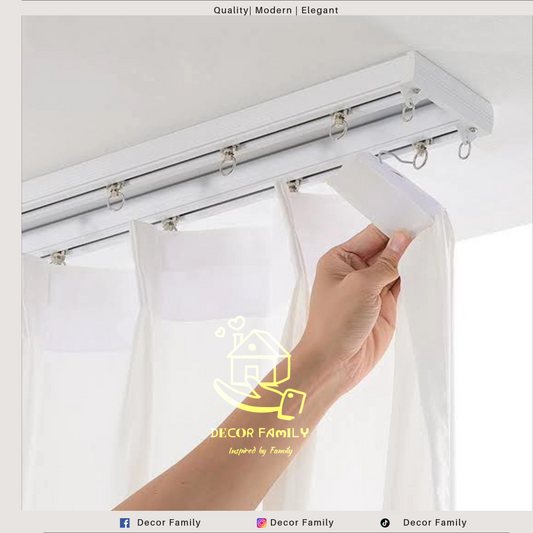 Double Curtain Rail( D2)