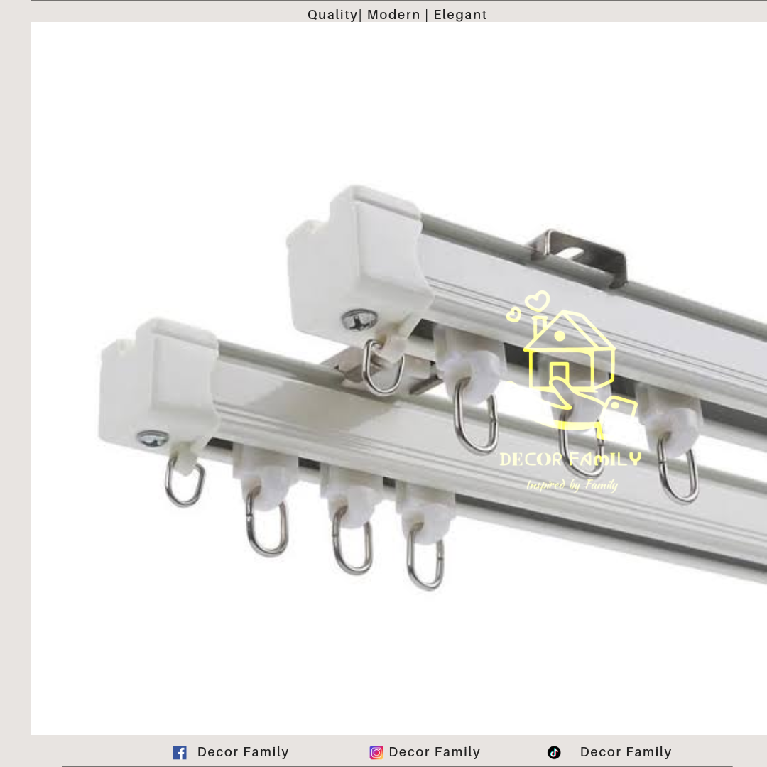 Modern Twin Curtain Rail