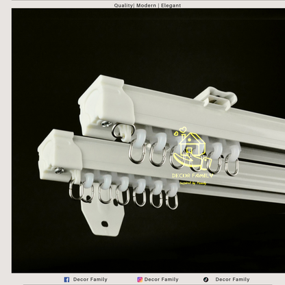 Modern Twin Curtain Rail