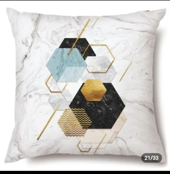 Geometric Throw Pillow Cover( T6)