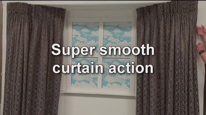 Corded Curtain Track Rail